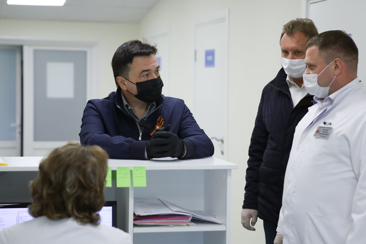 Андрей Воробьев губернатор московской области - По итогам МРТ: в Зарайске провели уже 617 исследований на новом аппарате